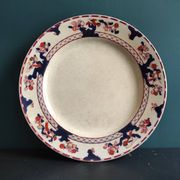 Assiette plate Losol Ware Keeling & Co., Beverley, Angleterre Burslem, 1906-1936