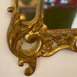 Gilded decorative miror with double frame Louis XIV st., France twentieth century