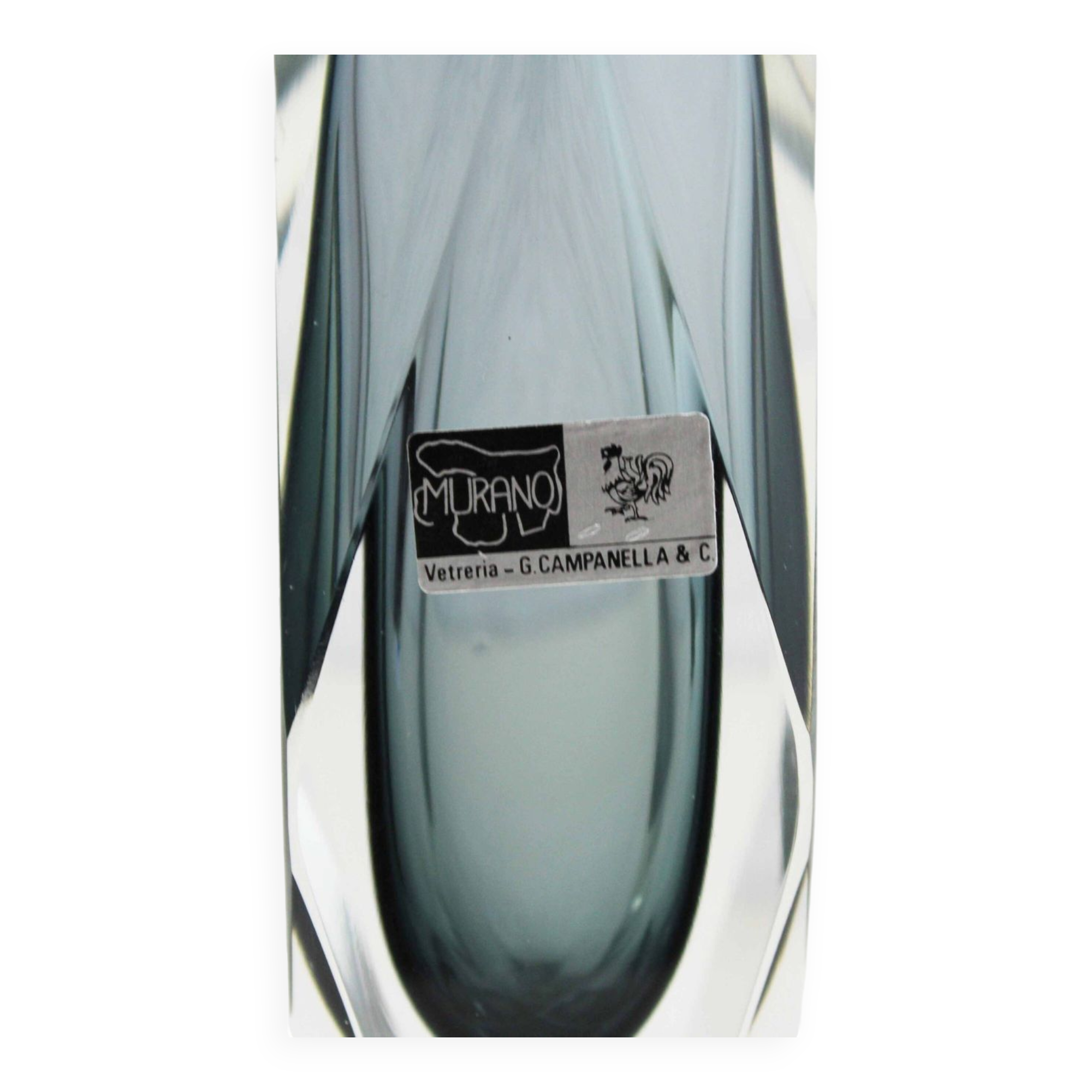 Vase en verre de Murano