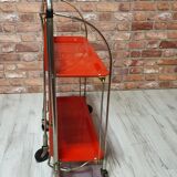Foldable bar on wheels, Germany, 1970s Bremshey Dinett