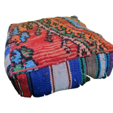 Moroccan carpet pouf