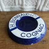 Old advertising ashtray Bonnaud Cognac