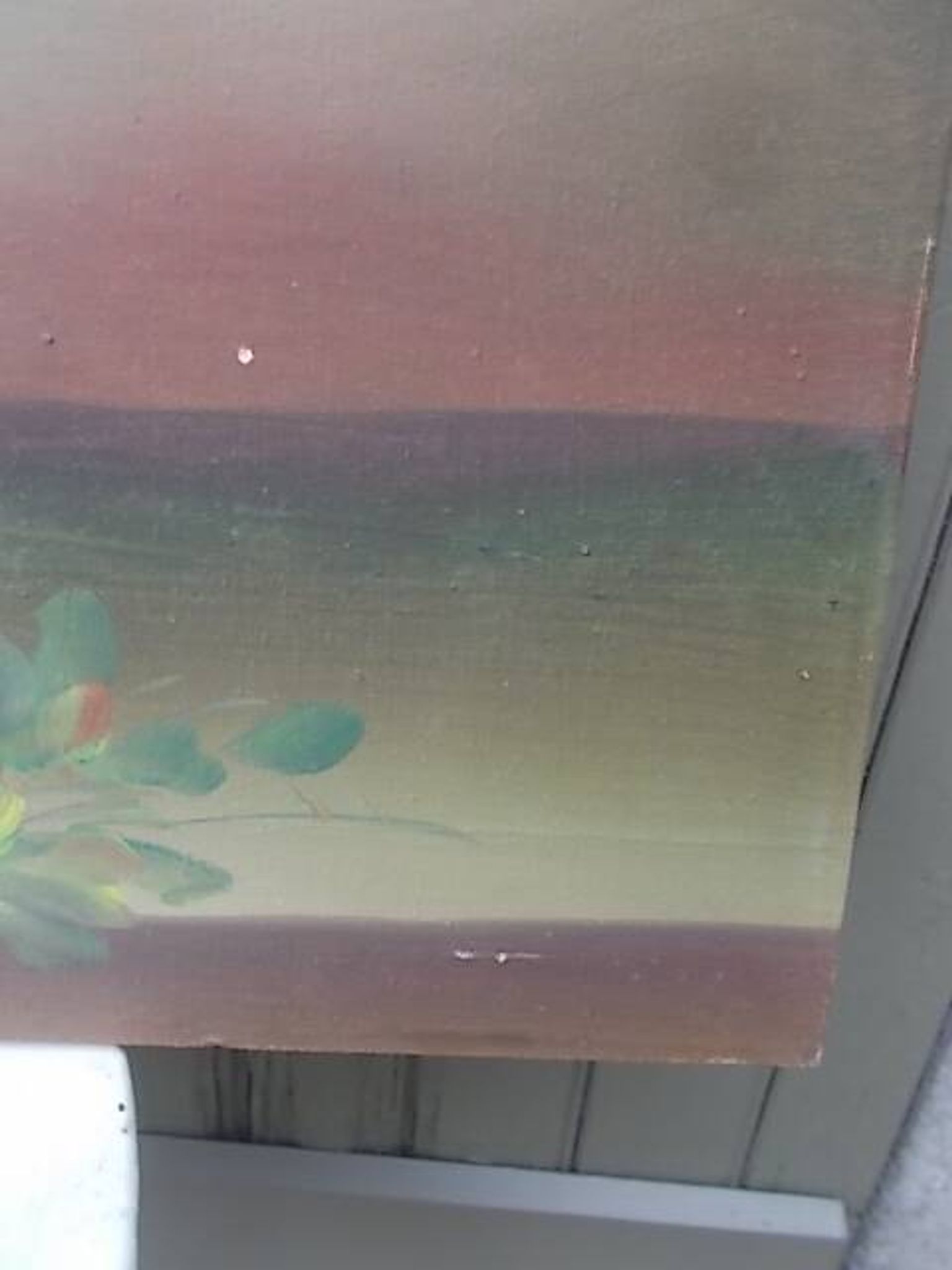 Grand tableau bouquet de fleurs  91,5 x 60,5