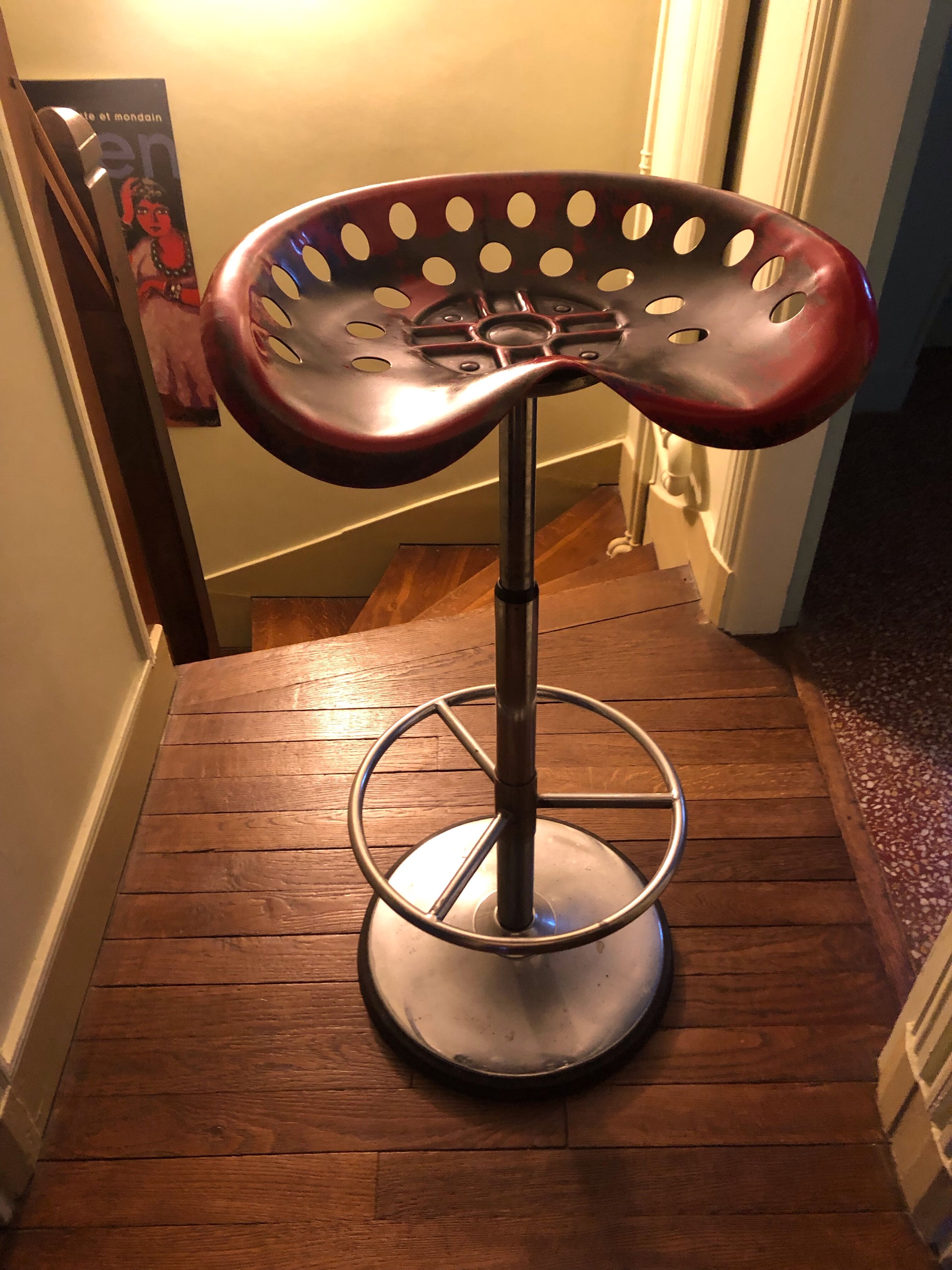 Stool Reaper Étienne Fermigier 70s vintage Mirima