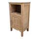 Antique solid wood bedside table – storage furniture
