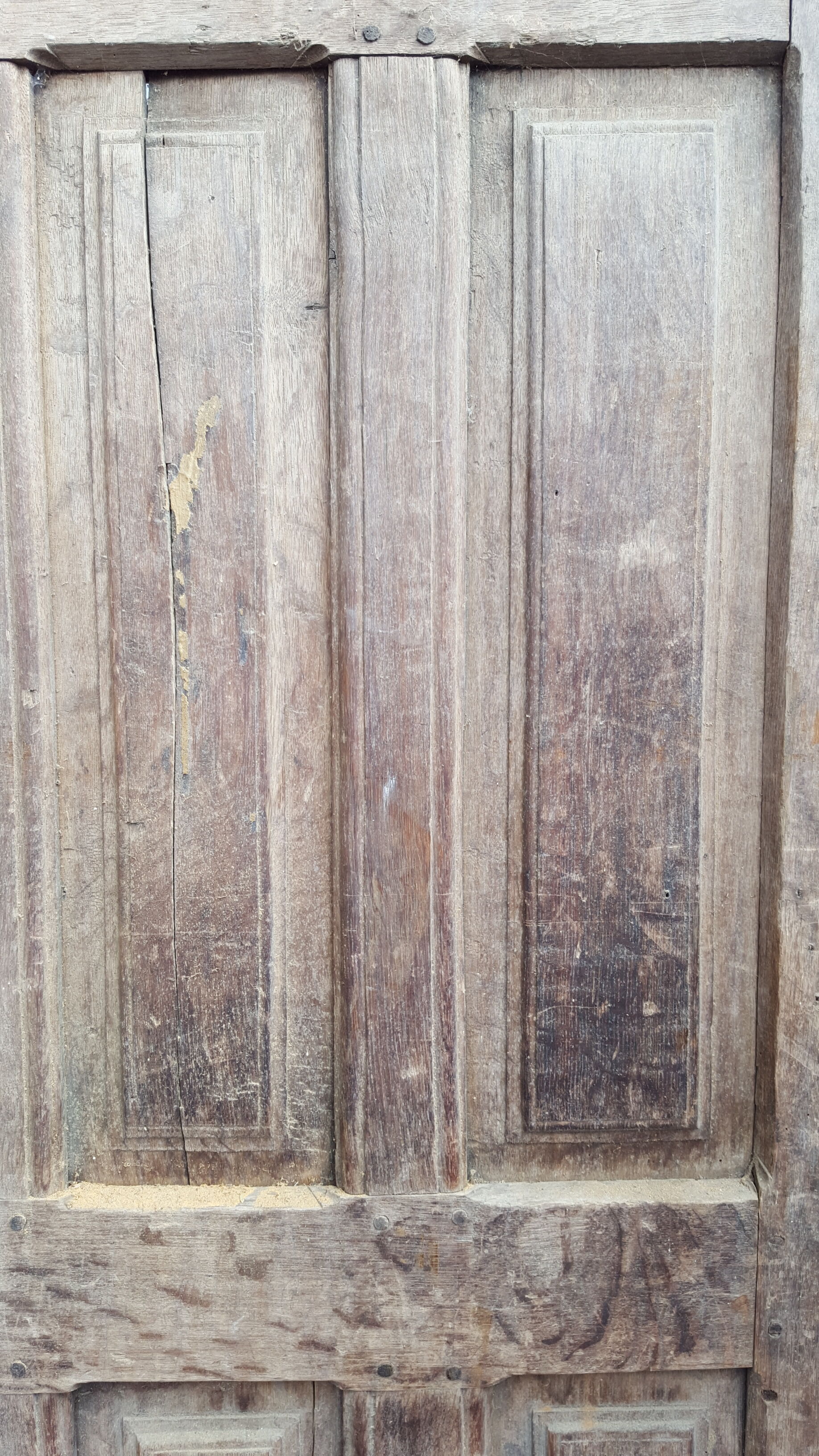 Antique door XVIII mouldings