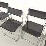 Set of 6 Nuova X-Line chairs, 1977