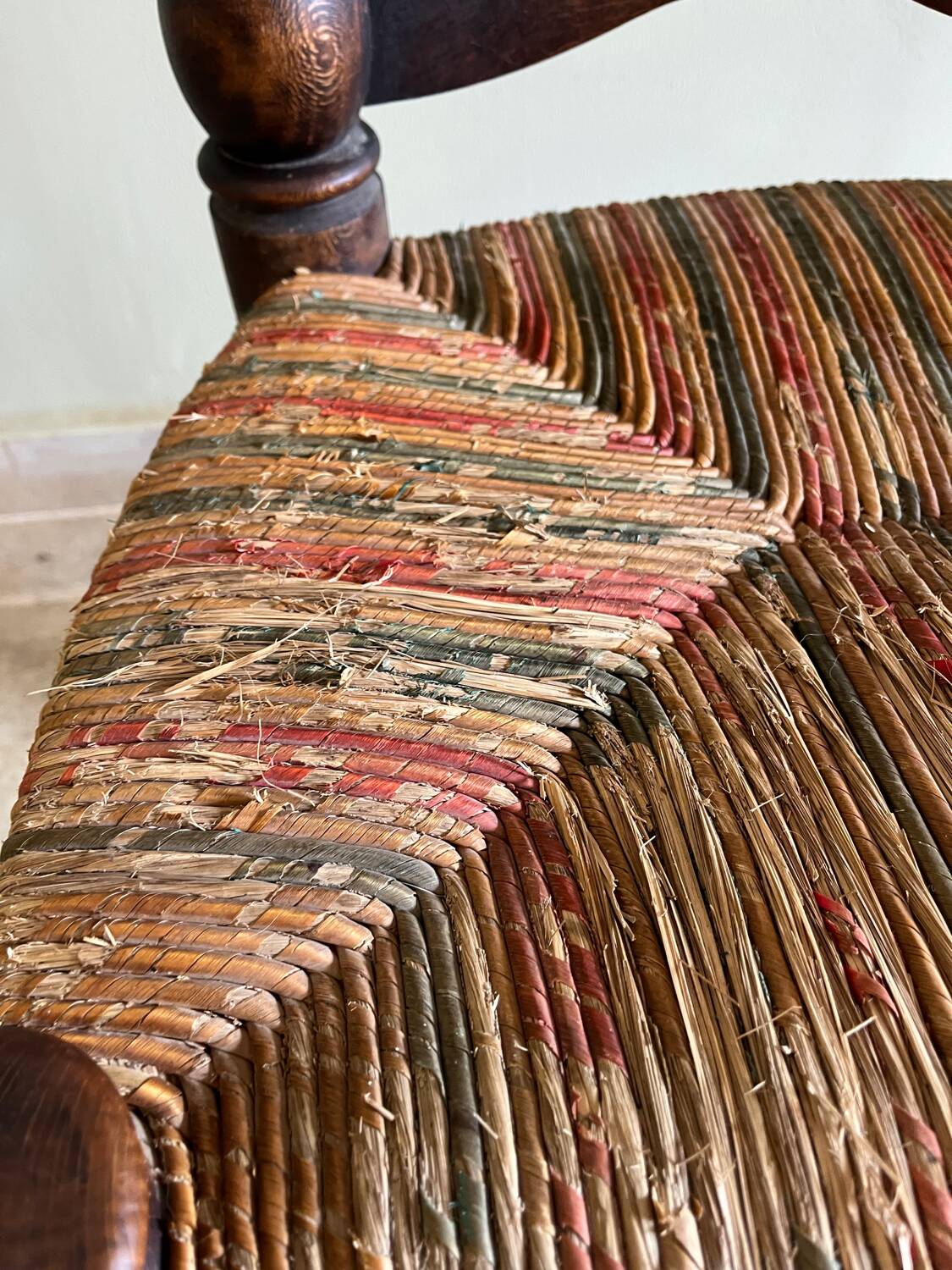 Brutalist low chair