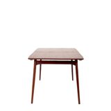 extendable vintage dining table by Louis van Teeffelen for Wébé