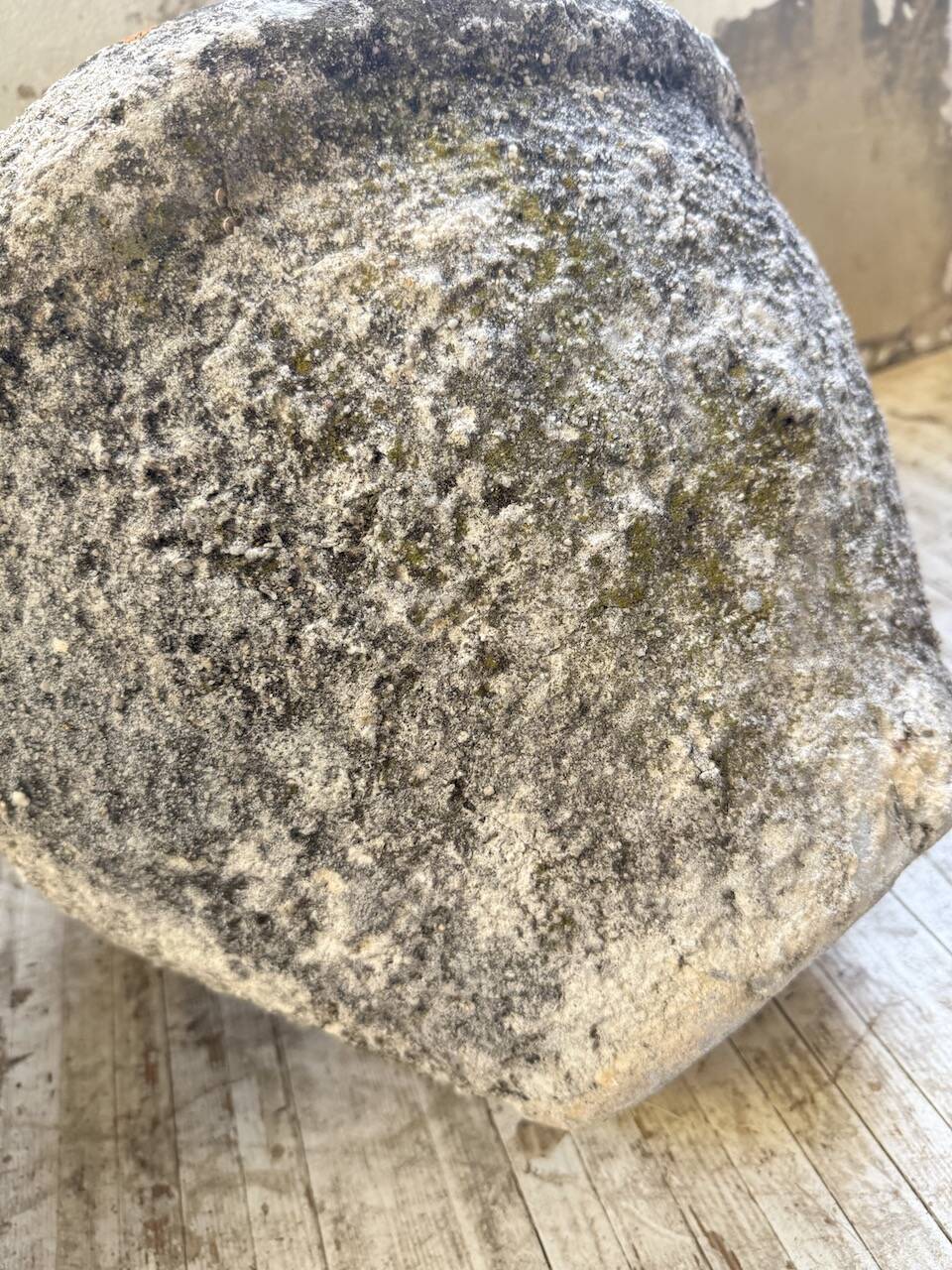 Trio of stone and cement planters, early 1900s