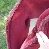 Pair of velvet chair