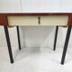 Adorable vintage 1960s desk in formica & metal 60s 1960s 60s years