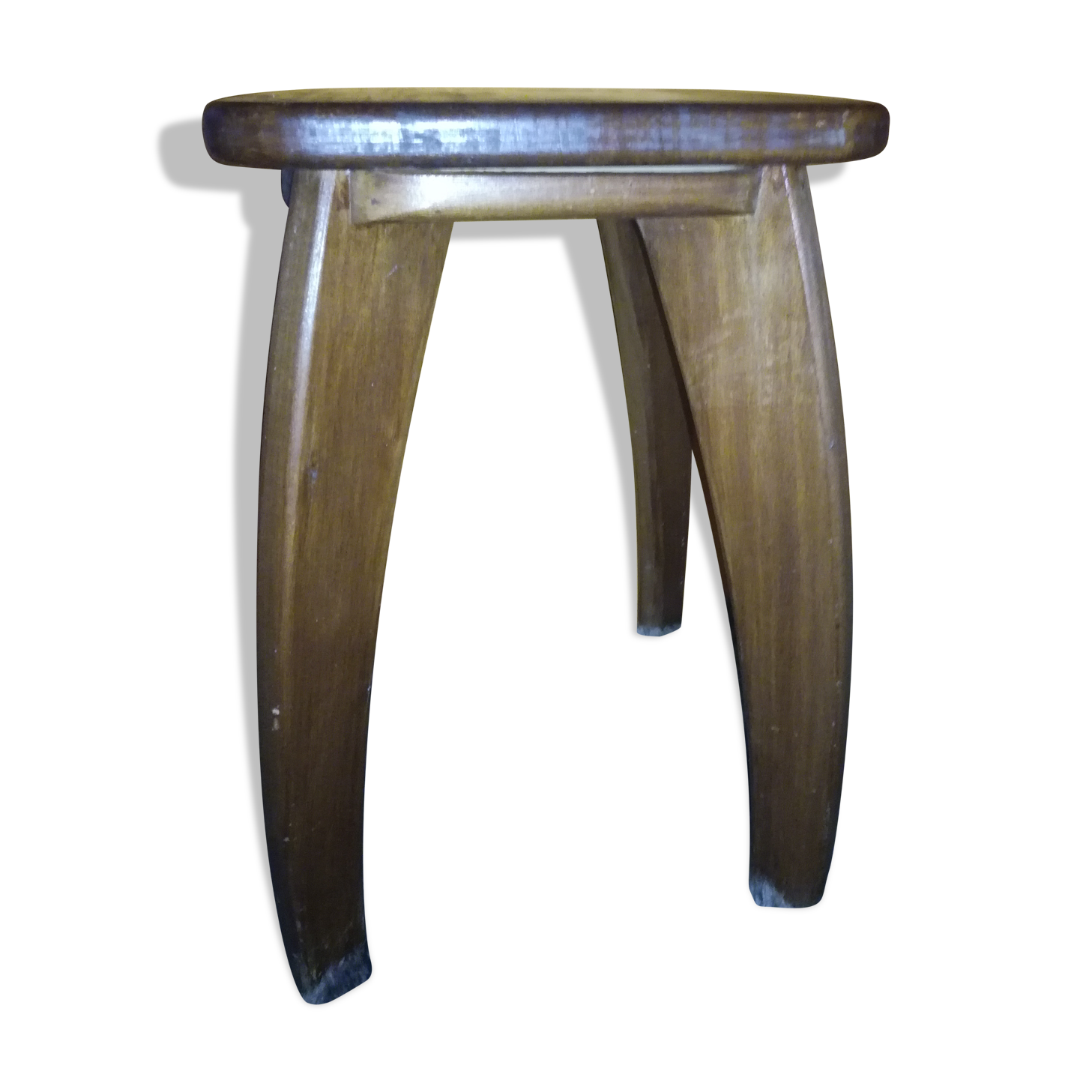 Tabouret en bois massif