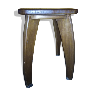 Massive wooden stool