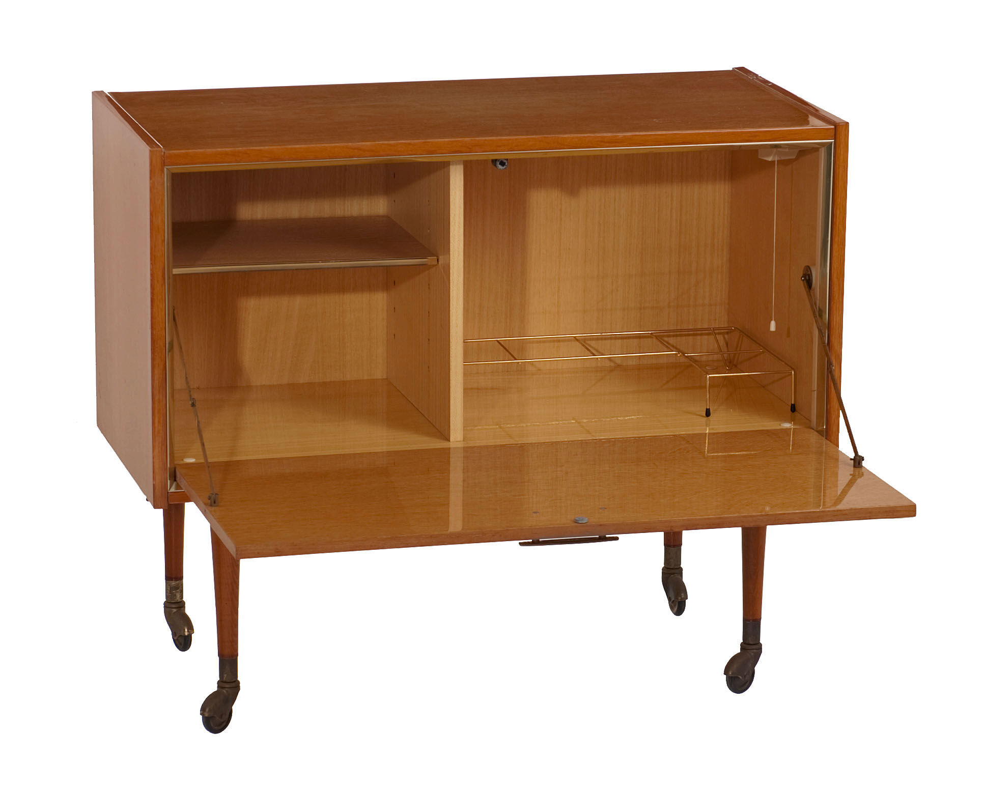 Vintage bar furniture on 60s wheels