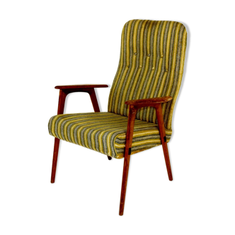 Fauteuil en hêtre Suède 1950