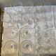 Set of 22 glasses with floral details engraved 1930