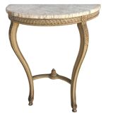 Lacquered console Louis XVI early twentieth