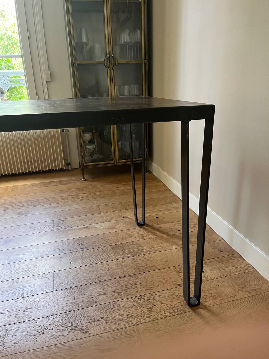 Table en metal