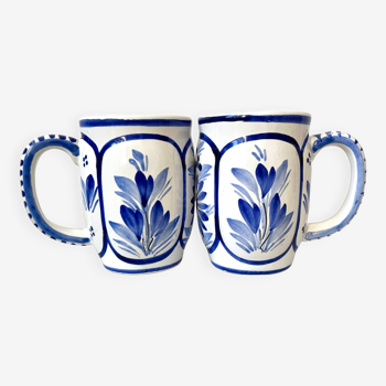 Henriot Quimper mugs