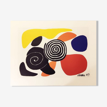 Alexander Calder lithograph