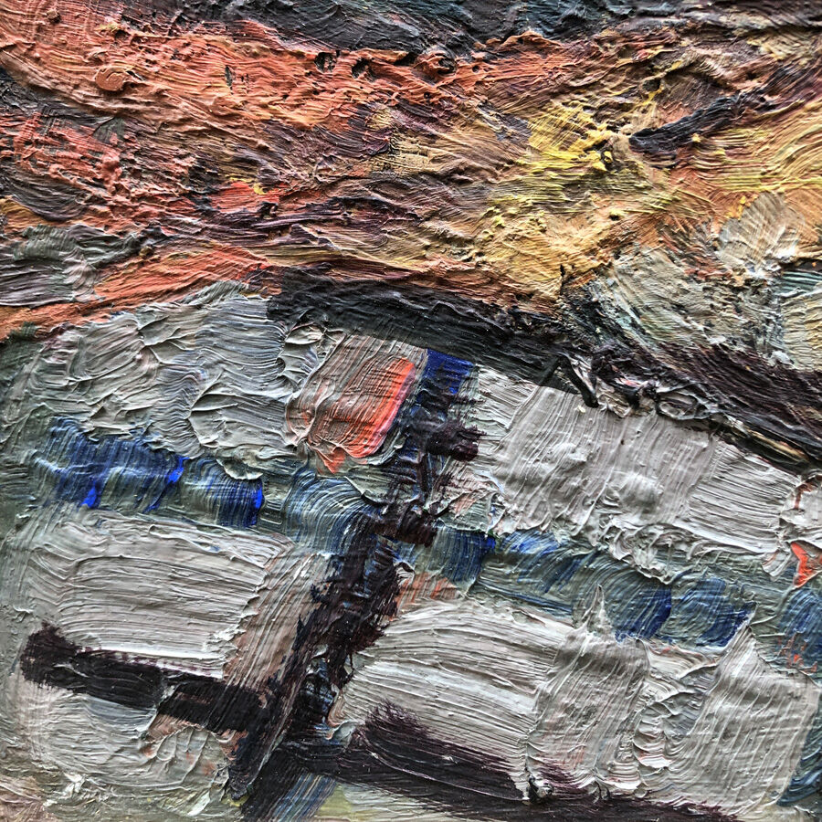 Old still life painting by A.Pietri