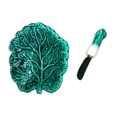 Butter cabbage leaf