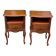 2 Louis XV bedside tables in cherry wood from 1960.