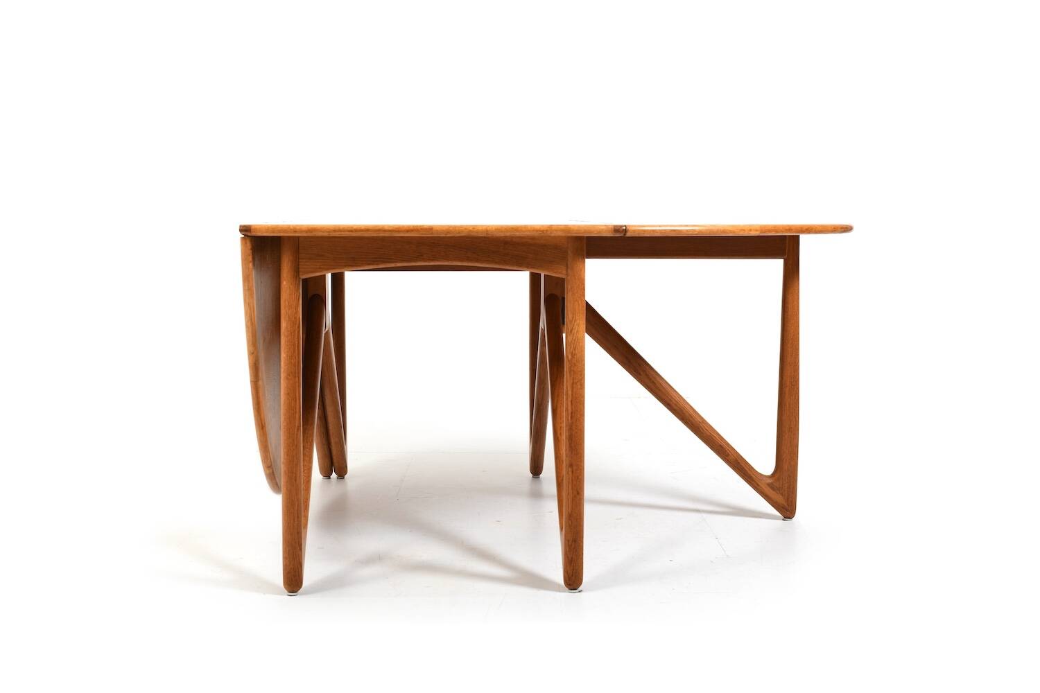Drop Leaf Dining Table by Niels Koefoed  Denmark 1960s