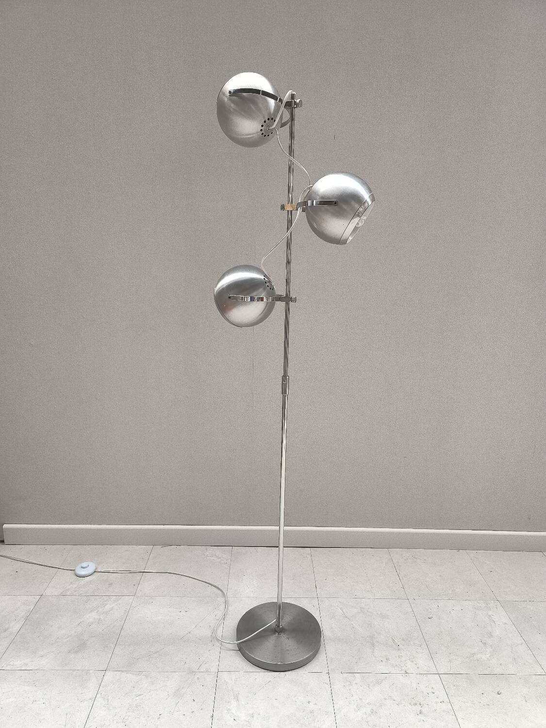 Eyeball floor lamp by Aluminor, 1970s
