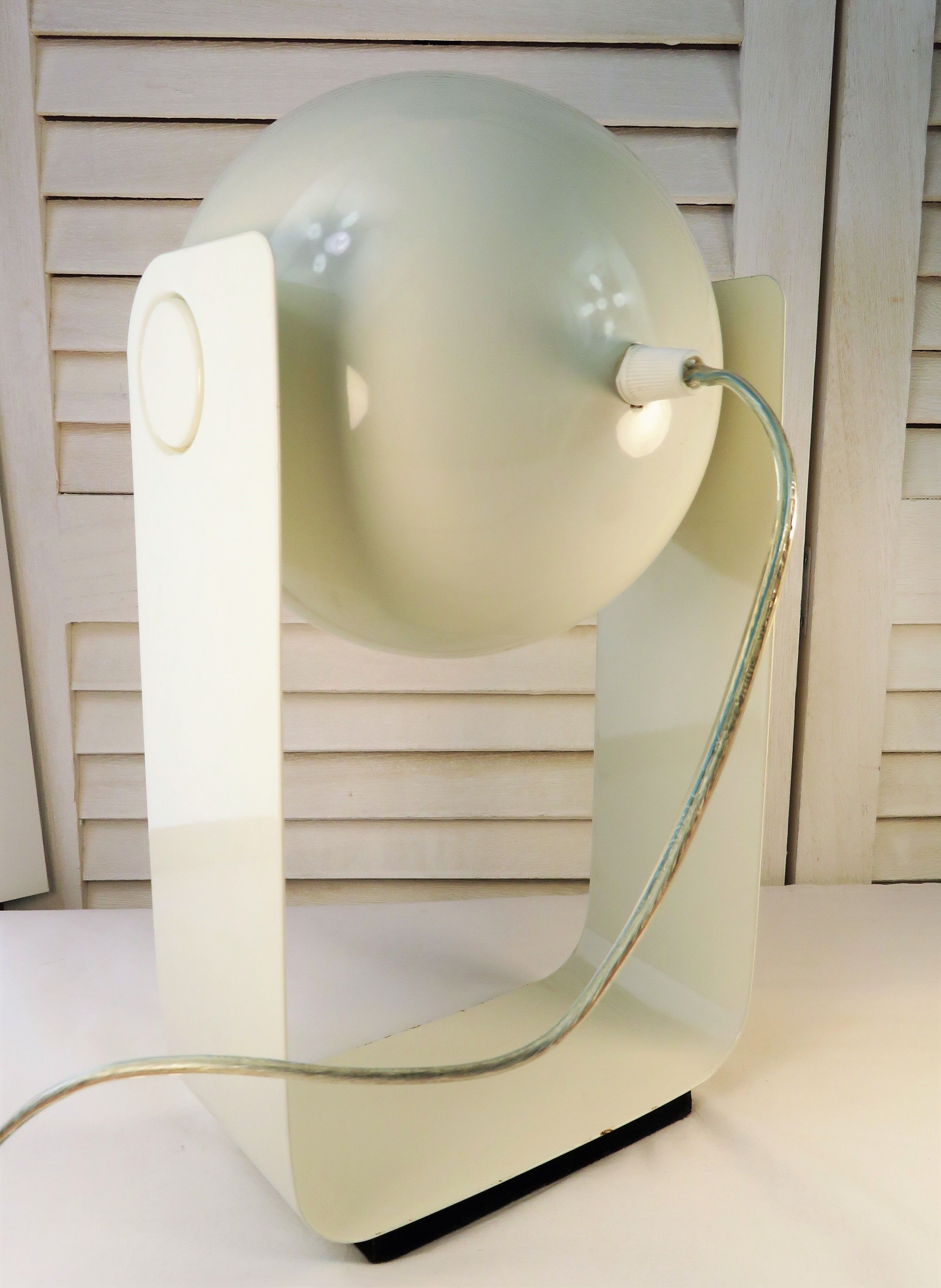 Eyeball desk lamp brand massive vintage