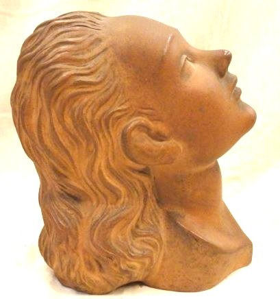 Terracotta bust