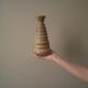 Vase soliflore en céramique fabrication artisanale décoration campagne scandinave poterie handmade