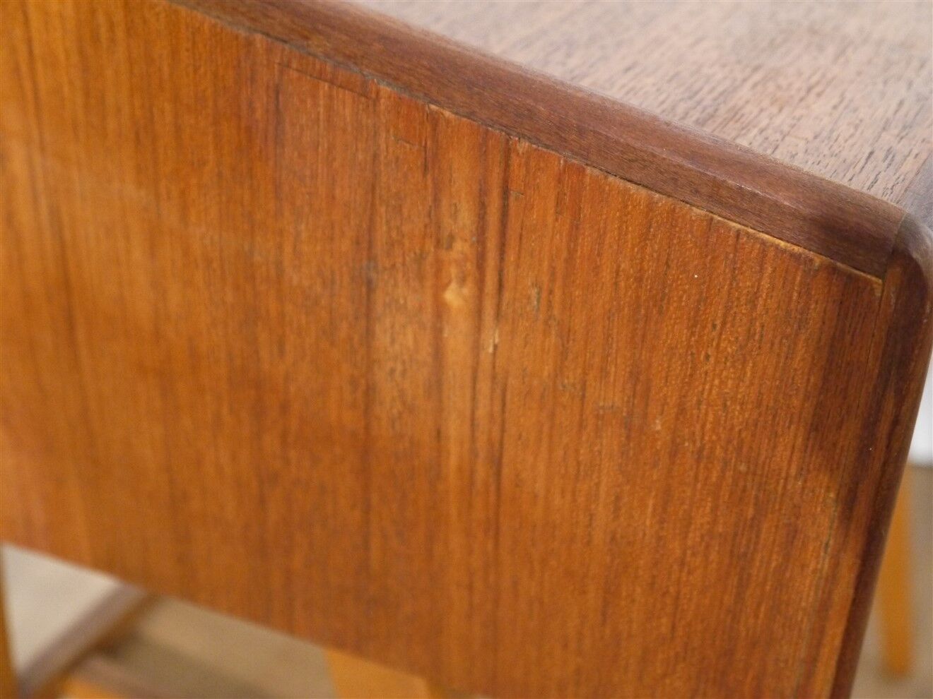 Vintage Scandinavian teak bedside 1960