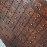 Grande armoire de notaire / classeur en chêne français, années 1920/30