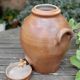 Vinaigrier in sandstone, pottery of the Mottes (La Puisaye), handmade - 7 liters