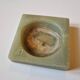 Vide poche cendrier onyx vert, vintage italien 1960