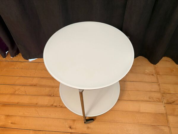 Mobile side table designed by Ehlen Johansson, Ikea, Sweden, 1970s