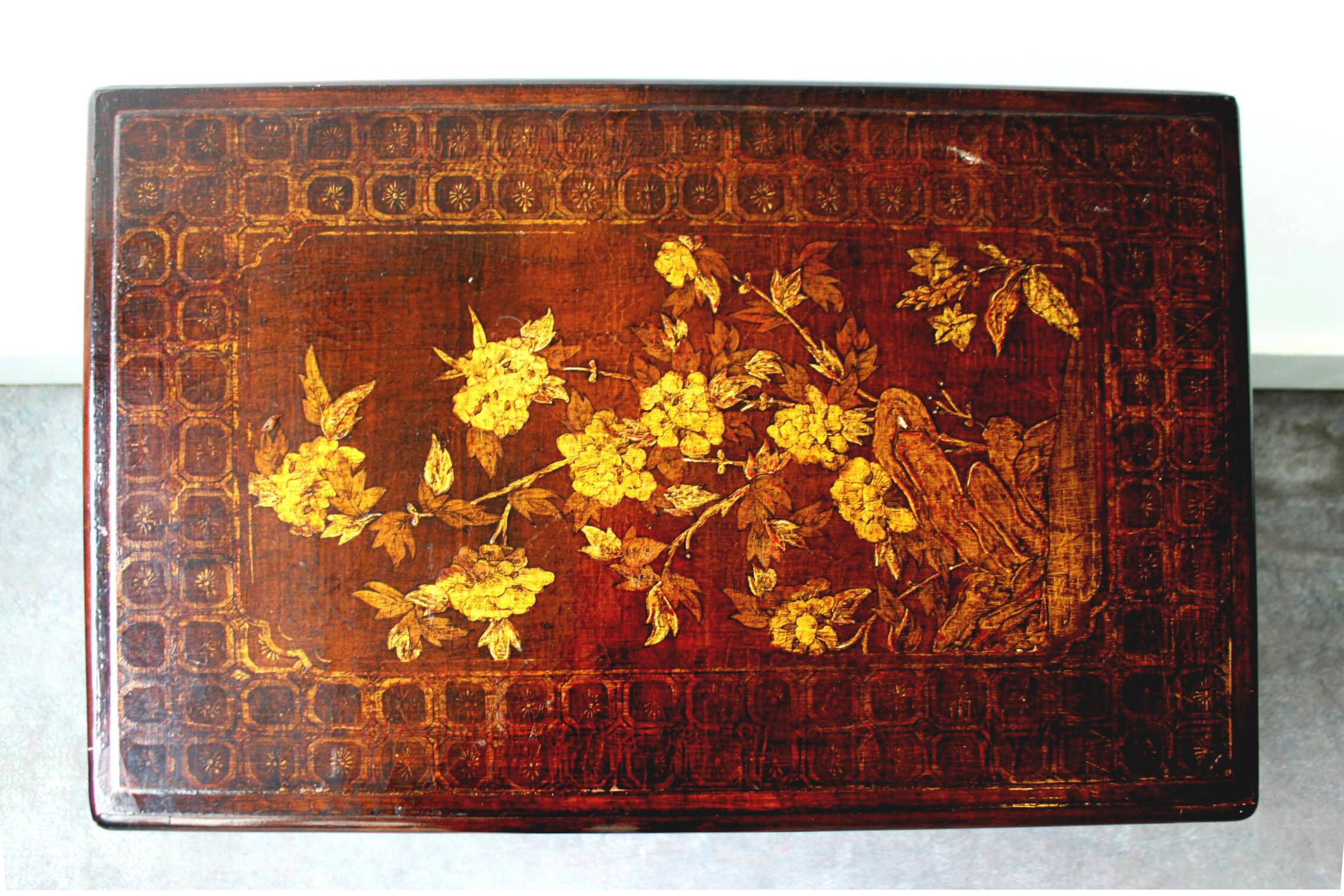Chinese coffee table, 50s.