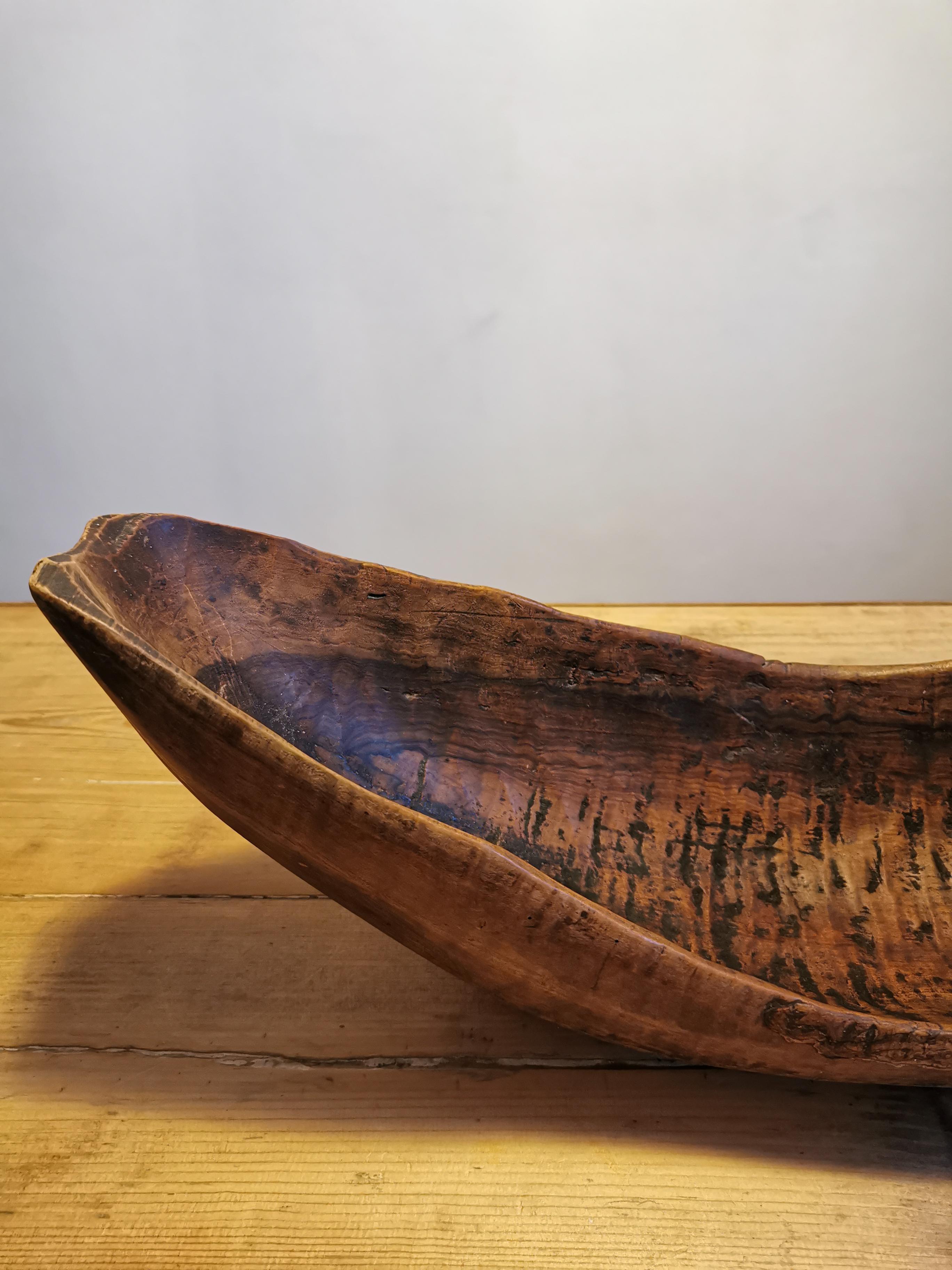 Brutalist fruit cut vintage art-popular in solid wood