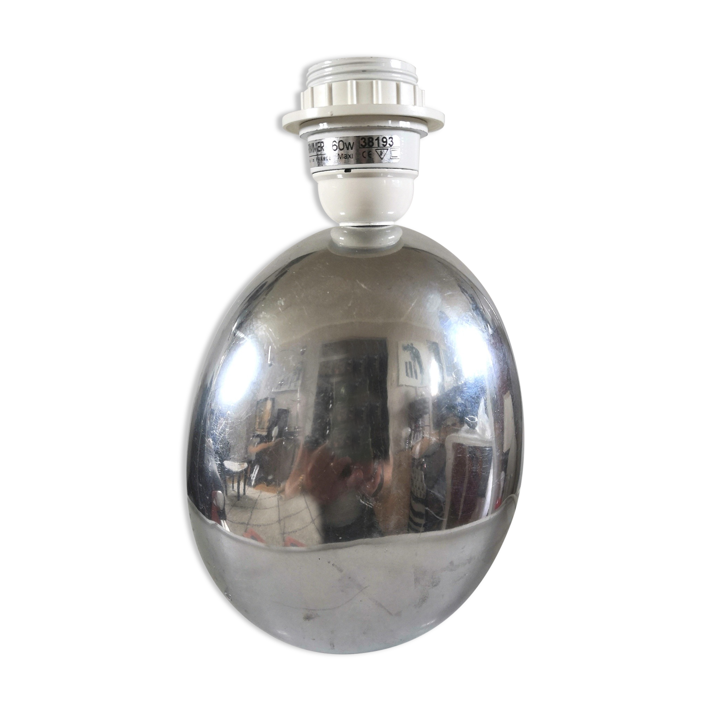 Steel lamp design Drimmer