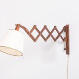 Scandinavian design scissors wall lamp, 1960’s