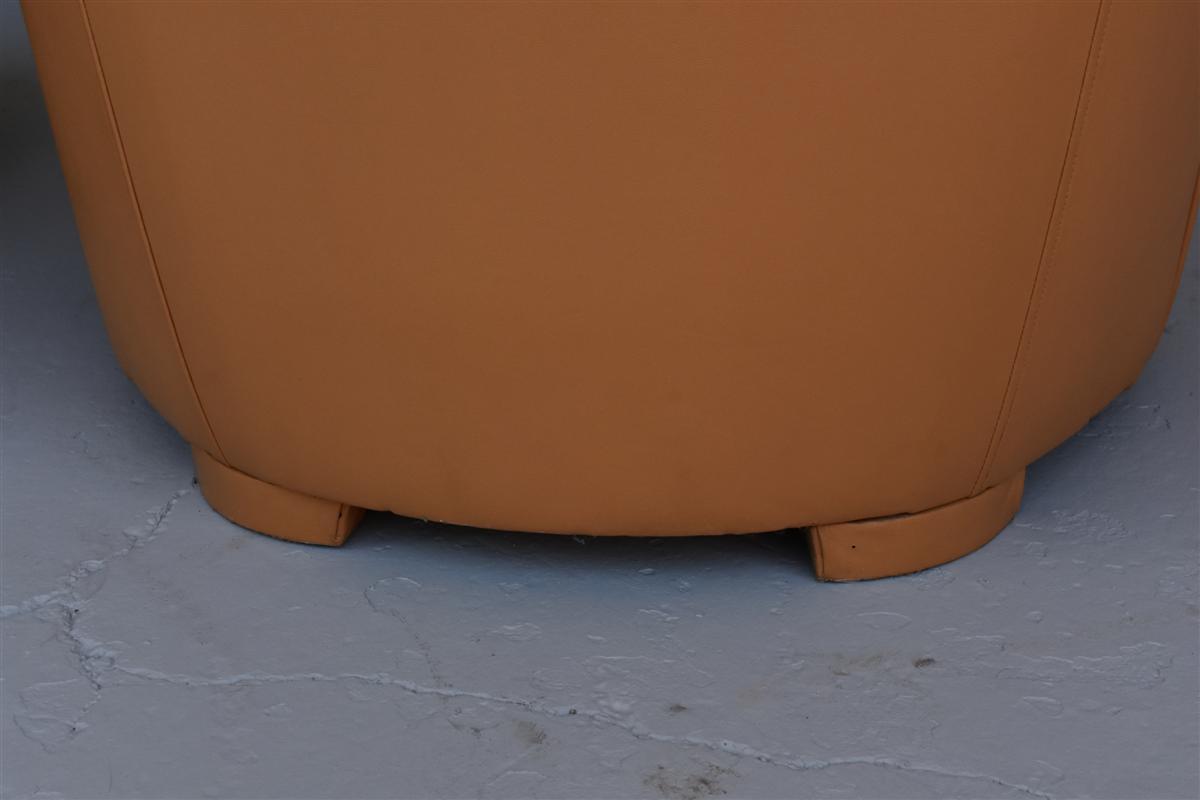 Pair of chairs art deco type liner