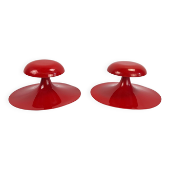 Pair of Vibia vintage space age wall lights
