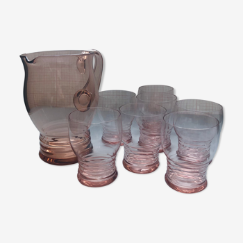 Set carafe et verres