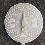 African Tribal Sun Mask Bwa/ Bobo Sun Mask