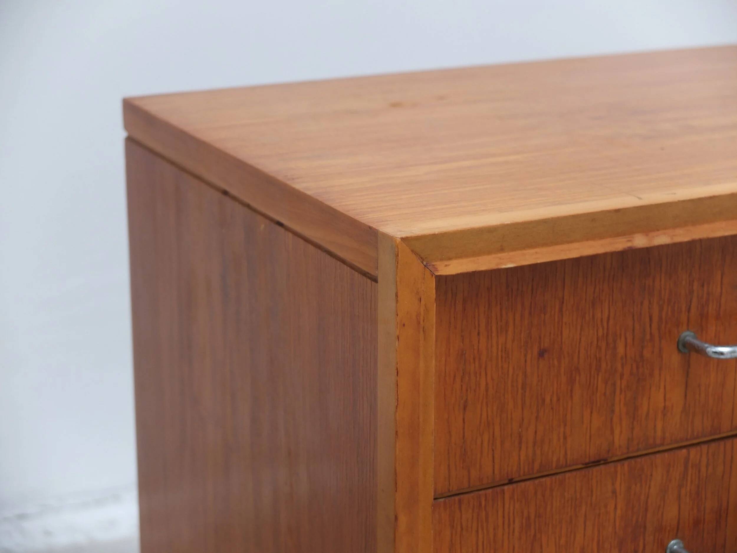 Pair of mid-century side tables in the style of Jos De Mey, 1950s