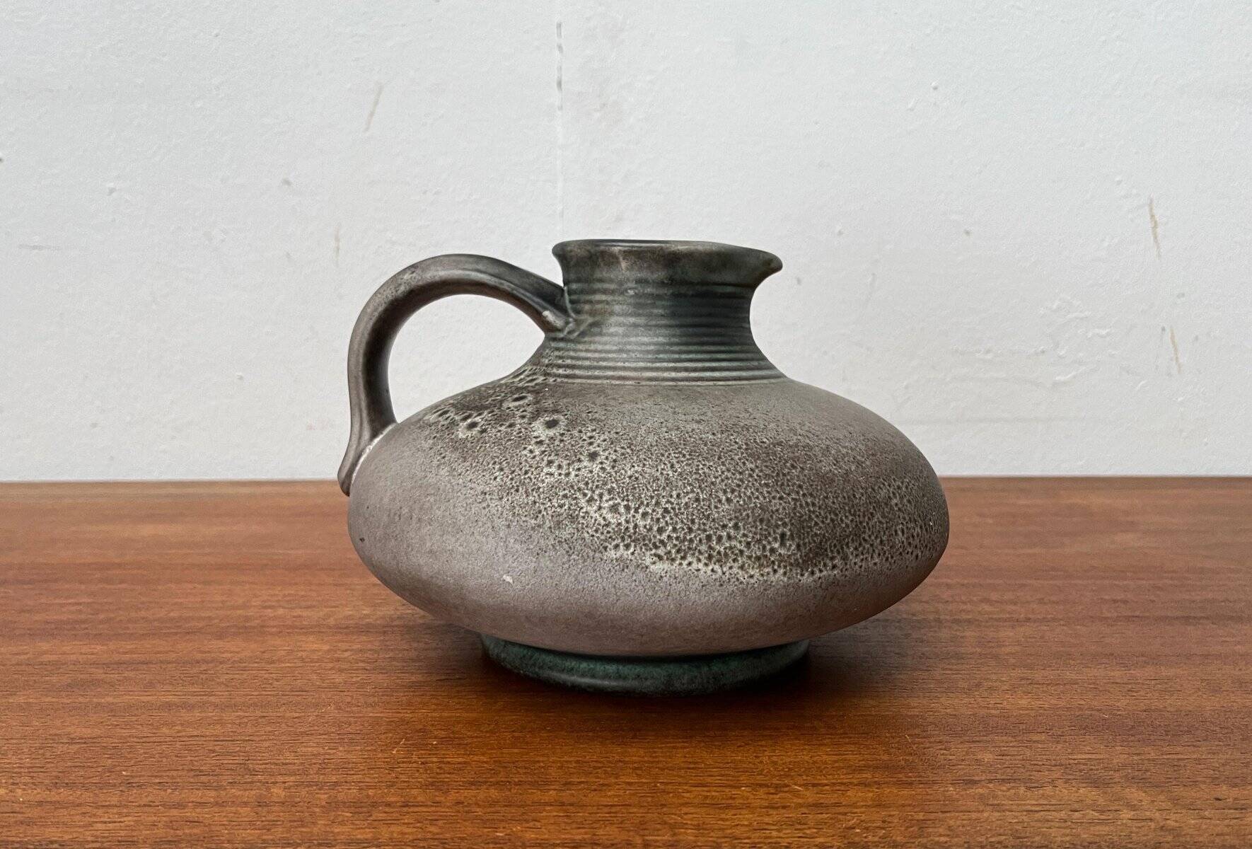 Jarre en céramique ou cruche de poterie ouest-allemande du milieu du siècle WGP, années 1960