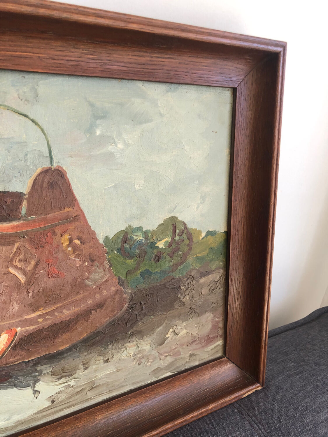 Still life with orange