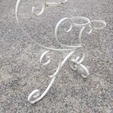 Wrought iron plant holder